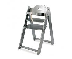 H3 Baby W169 Alex Chaise haute évolutive Argenté