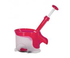 Yoko Design 1023 Dénoyauteur PVC Rouge/Translucide 27,5 x 12 x 23,5 cm