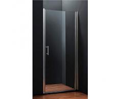 Porte de douche pivotante 80 cm