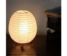 AGPtek 10Pcs 8 Pouces Lanternes en Papier Lampion Abat-jour Ronde Blanche Décoration pour Noël Mariage Anniversaire Fête