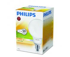 Philips SOFT ES 8YR12W/ Ampoule Economie dénergie 12 watts Softone ESaver Globe 12W/230V E-27 827