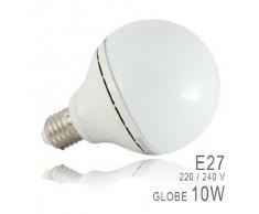 Vision-El - Ampoule Led E27 Globe 10W (équivalence 90W) Blanc Chaud 3000°K