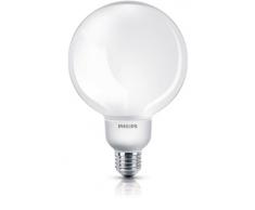 Philips Softone Ampoule Globe G120 Culot E27 23 Watts consommés Equivalence incandescence : 95W