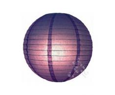 lampion boule chinoise violet 40 cm