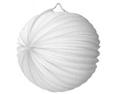 SUSY CARD - Lampion/ laterne, blanc, rond 25 cm, en papier
