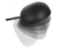 Kokoon FL00200BL Lampe de Sol Design Bush Noir en Métal
