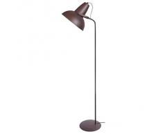 Tosel 95083 Aquitaine Lampadaire Liseuse Acier Marron 29 x 29 x 150 cm