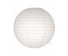 Lampion boule chinoise blanc 10 cm