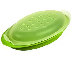 Yoko Design 1106 Papill-Hot Cuit-Vapeur Silicone Vert 26 x 14 x 5,5 cm