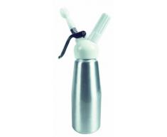 Yoko Design 1057A Siphon à Mousse Aluminium Gris Métal 13,5 x 32 cm