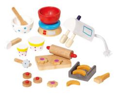 Accessoires Cuisine, bois, 22 pieces, 51851