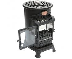 Chauffage d'appoint gaz effet poêle à bois 3kW Provence