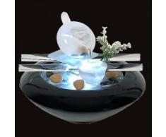 Zen'Light SCFV01 Tea Time Fontaine d'Intérieur Noir 25 x 25 x 20 cm