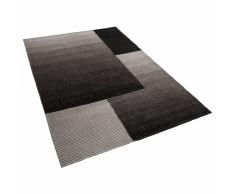 Tappeto shaggy rettangolare in tessuto grigio - 300x400cm - ANKARA