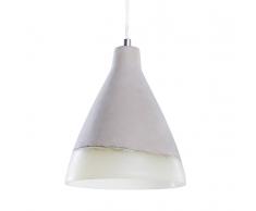 Lampada da soffitto moderna in cemento grigio - Lampadario design grigio - SEYMOURE