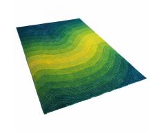 Tappeto shaggy rettangolare in tessuto turchese - 300x400cm - EFEZ