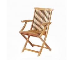 Sedia da giardino - In legno - Acacia - JAVA