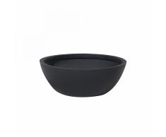 Vaso da fiori nero da esterno - 55x55x19cm - MURITZ