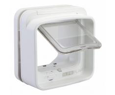 Gattaiola SureFlap DualScan - bianco