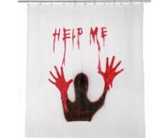 Decorazione tenda per doccia insanguinata Halloween Taglia Unica