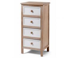 Comò Stella con 4 cassetti (Beige) - bpc living