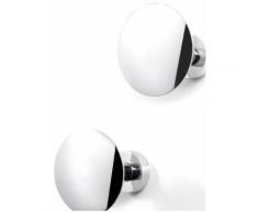 Pomelli appendiabiti Chrom (Argento) - bpc living