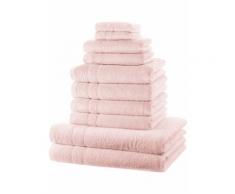 Asciugamani New uni (set 10 pezzi) (Verde) - bpc living