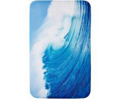 Tappetino per bagno Onda in memory foam (Blu) - bpc living