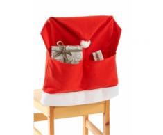 Coprisedia Babbo Natale (set 4 pezzi) (Rosso) - bpc living
