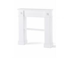 Consolle caminetto Valerie (Bianco) - bpc living