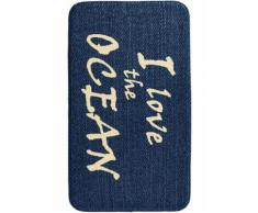 Tappetino per bagno Atlantic in memory foam (Blu) - bpc living