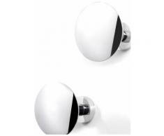 Pomelli appendiabiti Chrom (Argento) - bpc living