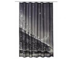 Tenda per doccia con LED Brooklyn Bridge (Bianco) - bpc living