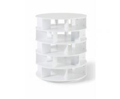 Scarpiera girevole Anna (Bianco) - bpc living