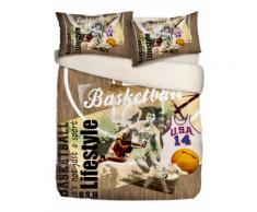 Biancheria letto Basket (Beige) - Euronova