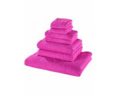 Asciugamani (set 7 pezzi) (Fucsia) - bpc living