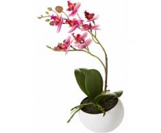 Pianta artificiale Orchidea in vaso (Fucsia) - bpc living