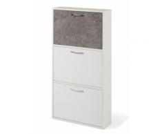 Scarpiera Sofia a 3 ante (Bianco) - bpc living
