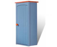 Armadietto pensile Paula 1 anta (Blu) - bpc living
