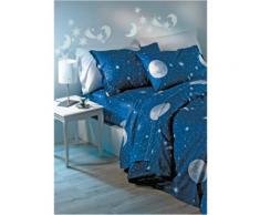 Biancheria letto Moon (Blu) - Euronova
