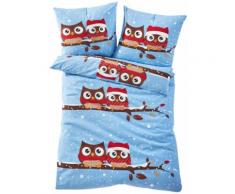 Biancheria da letto Gufetti freddolosi (Blu) - bpc living