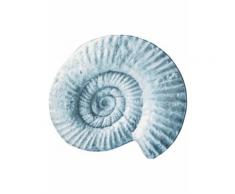 Tappetino per il bagno Nautilus in memory foam (Blu) - bpc living