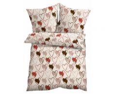 BIancheria da letto Hearts (Beige) - bpc living