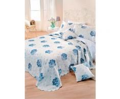 Biancheria letto Ortensia (Blu) - Euronova