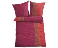 Biancheria da letto Onde (Rosso) - bpc living
