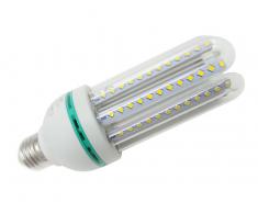 Lampadina Led e27 4tubi 23W Luce Naturale fredda 230v 120led smd Marca Silamp