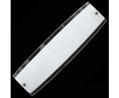Lampada APPLIQUE luce E14 da parete Vetro arredo casa lampade Senza Tempo