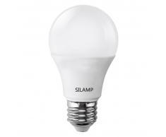 Lampadina a Led E27 A60 9W Attacco Grosso Vite Marca Silamp Lampada Compatta