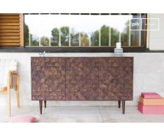 Credenza in legno Balkis in stile nordico