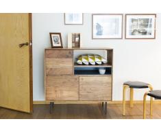 Credenza alta in legno Bascole in stile nordico